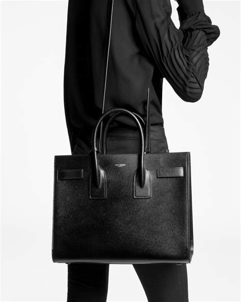 ysl sdj small|SAC DE JOUR in grained leather .